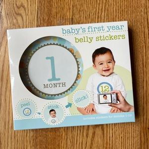 NEW Baby's First Year Growth Stickers 1-12 Months